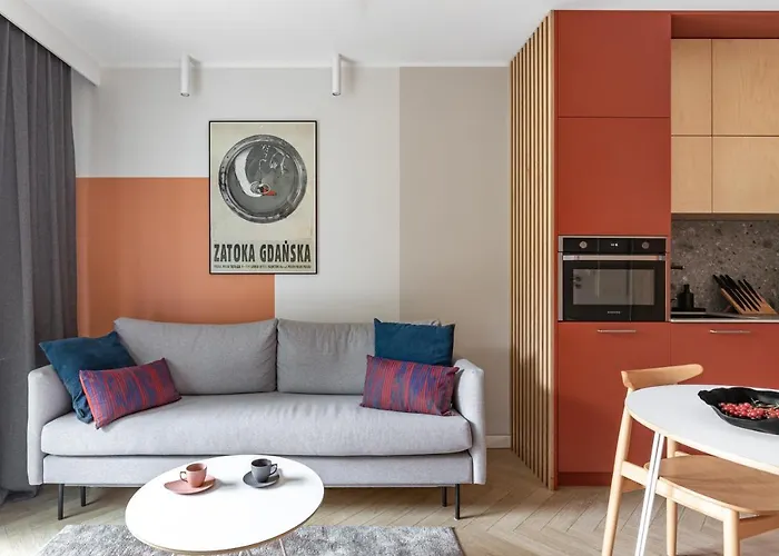 Апартаменты Smart Loqum-rewita-wrzeszcz Гданьск